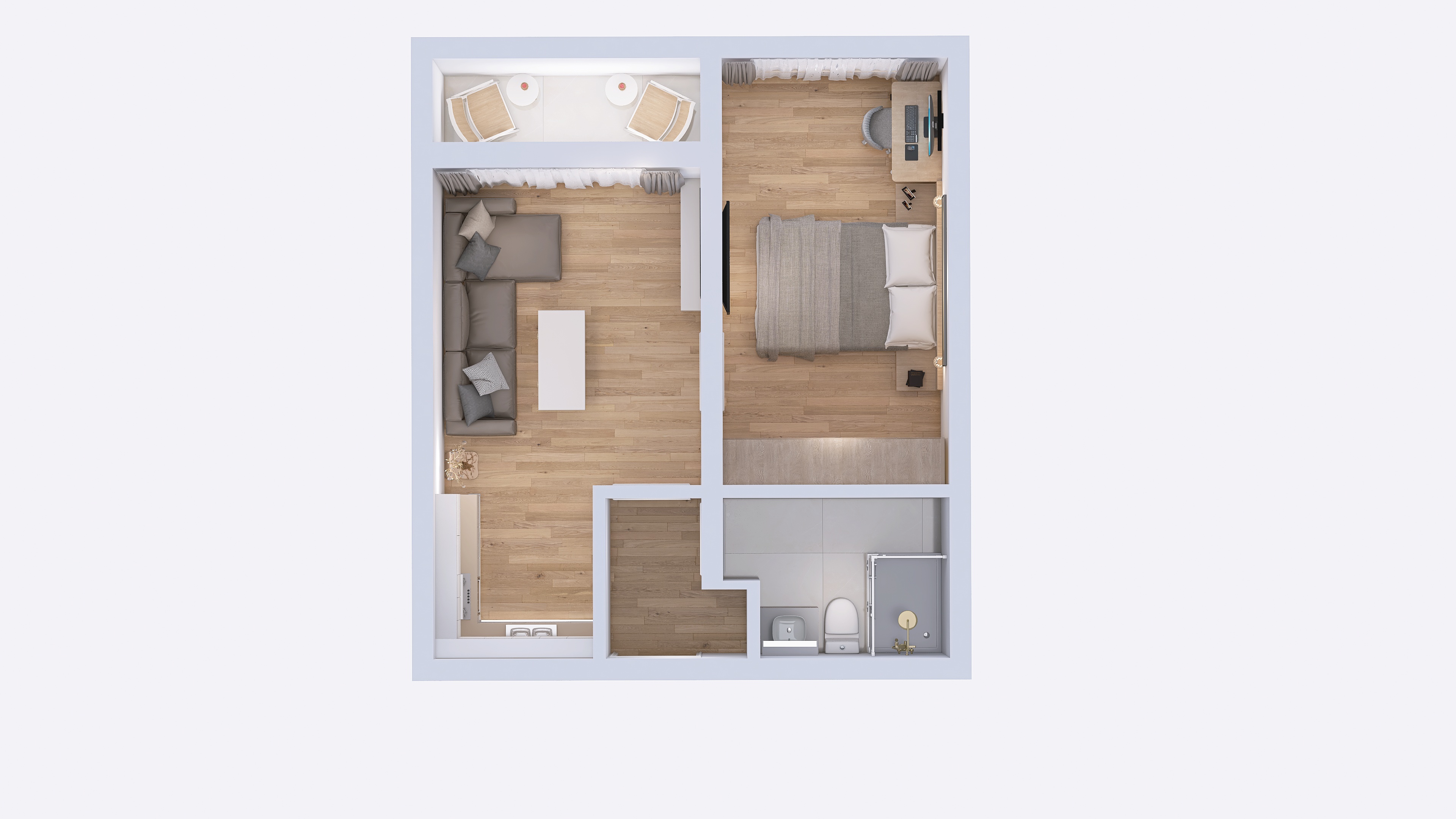 Plan stana A107
