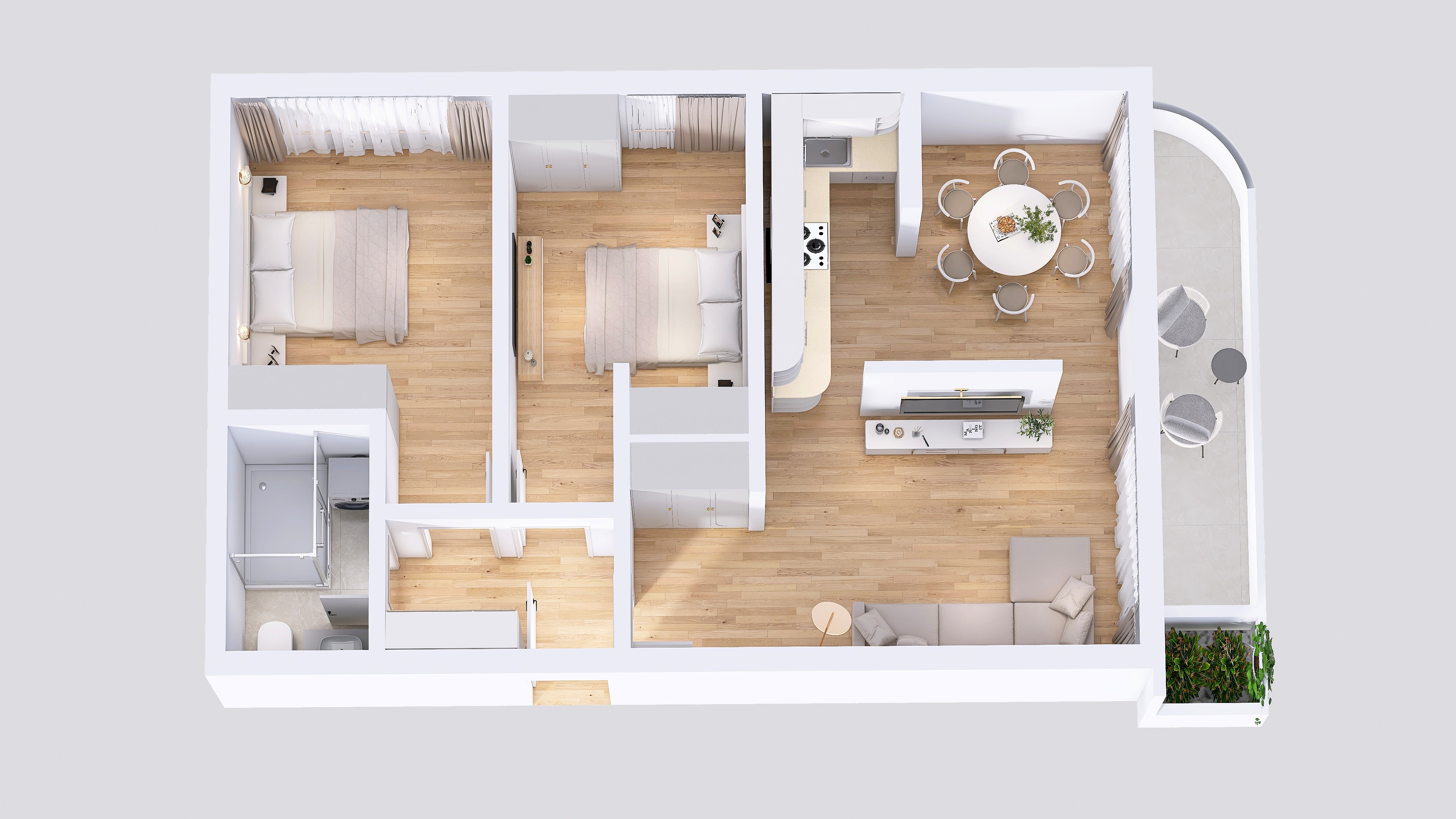Plan stana A401