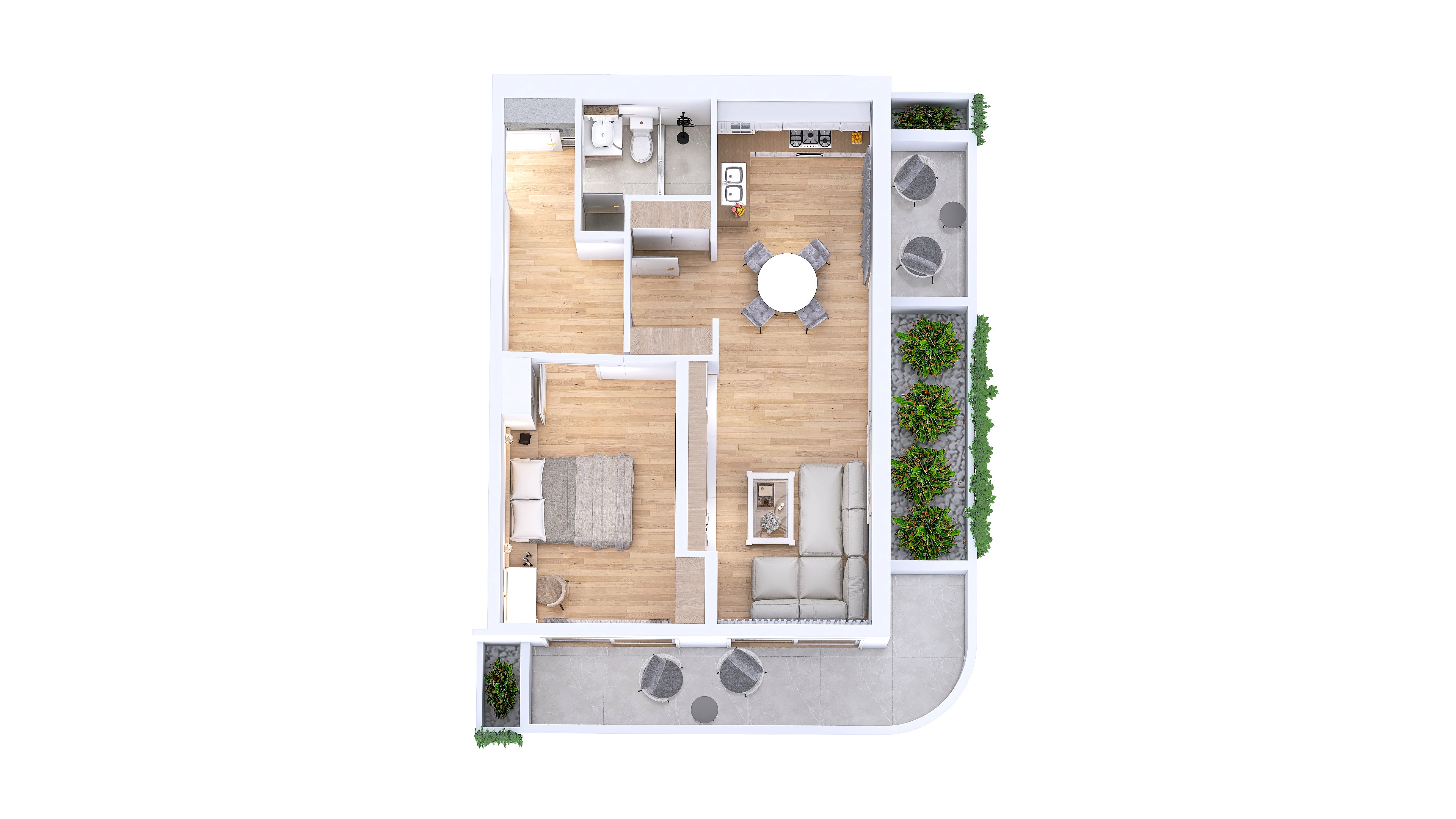 Plan stana A402