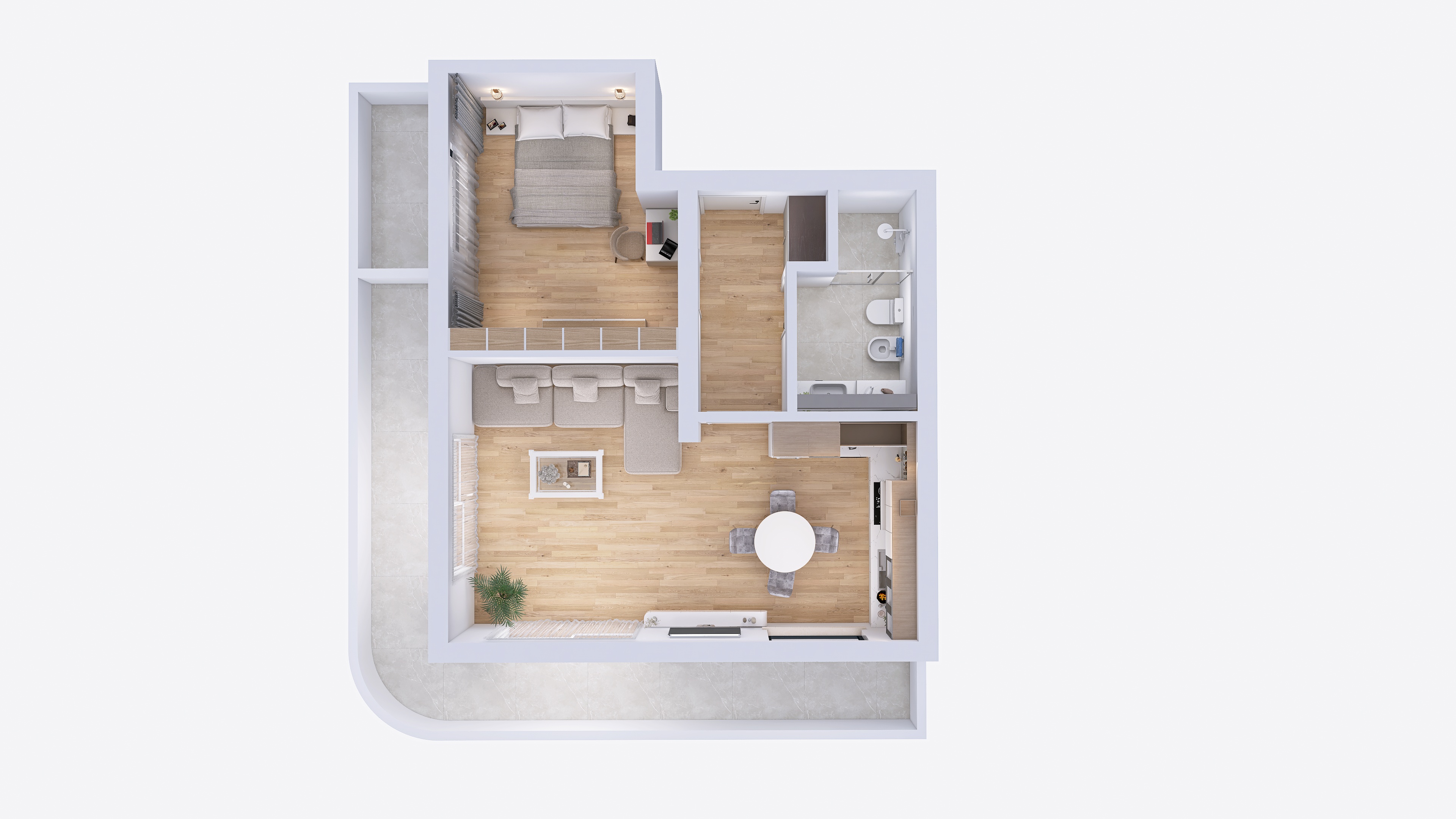 Plan stana A005