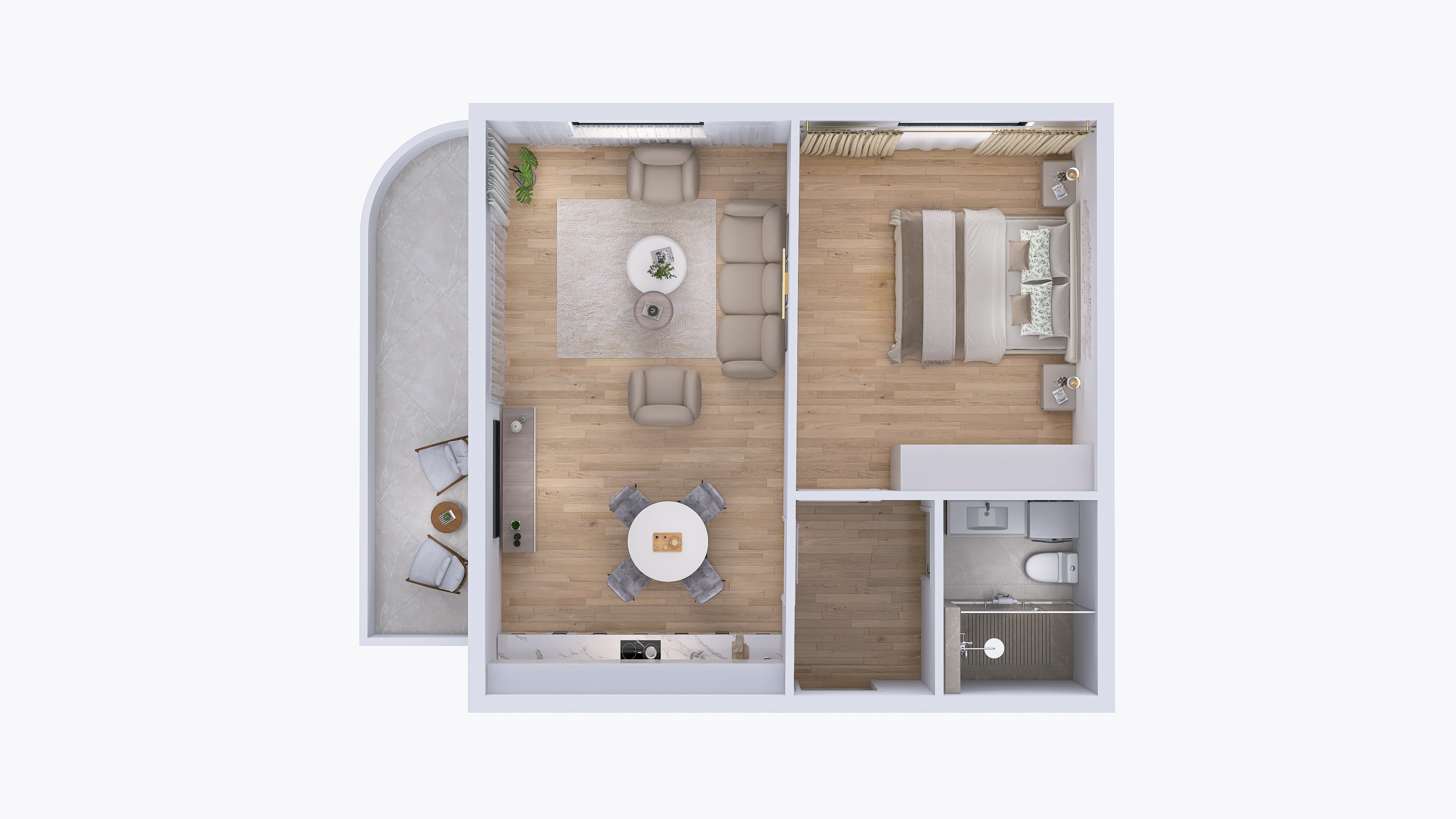 Plan stana A006