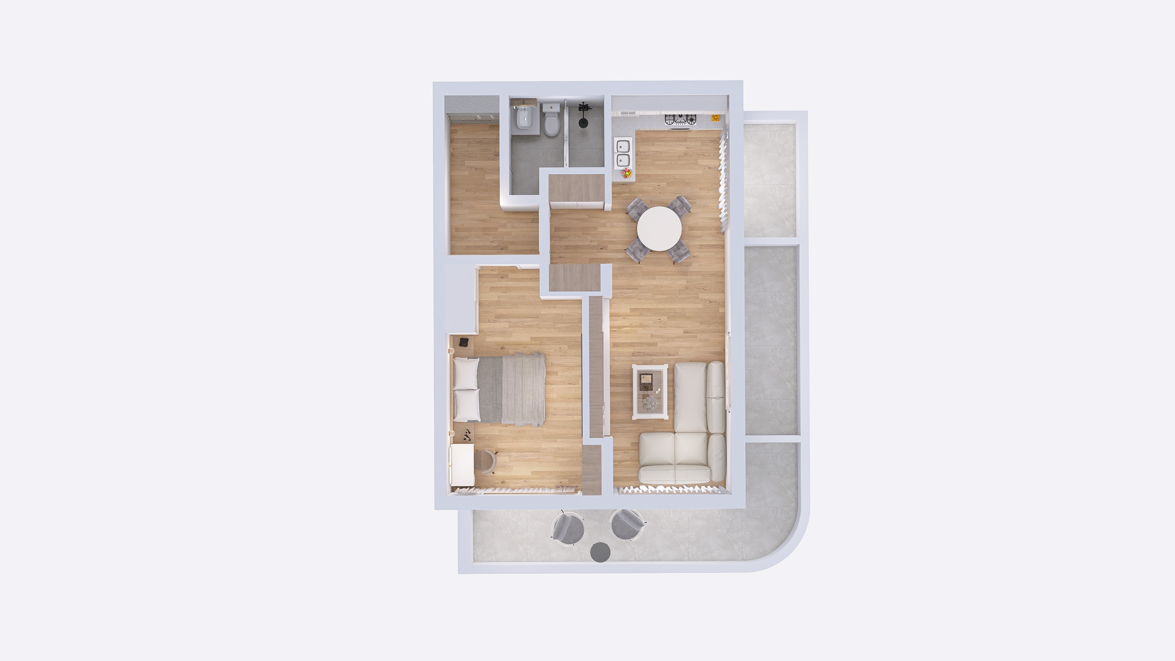 Plan stana A102